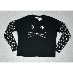 Ambercrombie And Fitch Cat Sweater Size M/L Super Soft Material Woman’s NWT
